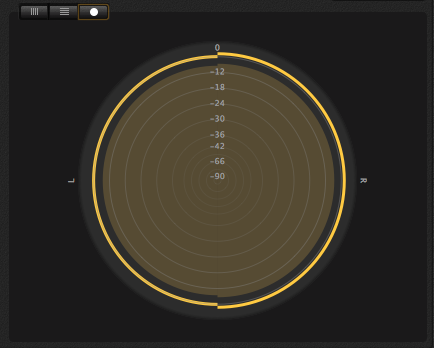 DSPATIAL Reverb ll meter