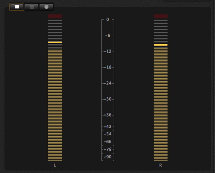 DSPATIAL Reverb ll リバーブ メーター