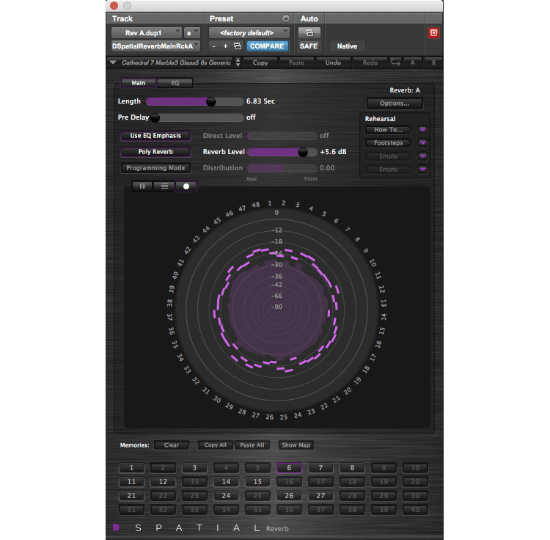 DSPATIAL Reverb リバーブ プラグイン